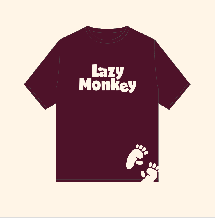 Lazy Monkey T-Shirts Adults